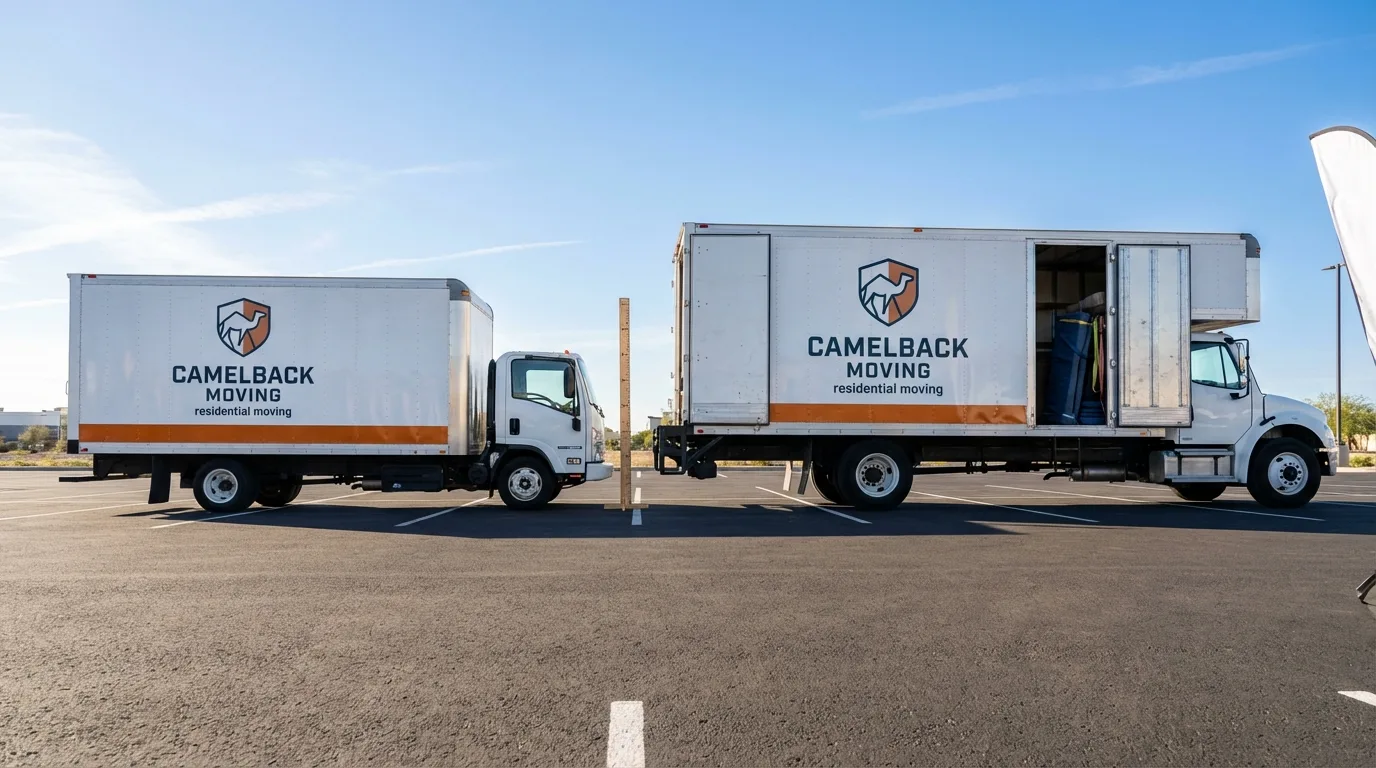 Moving truck size capacity guide in Suquamish